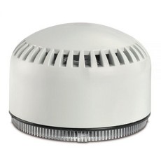 Federal Signal SLM700GY 유선형 모듈식 멀티톤 전자사운더 그레이 필수베이스 별도판매 폴리카보네이트, Gray, 1개