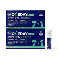 마이메이트 원데이샷 이뮨멀티비타민 21종, 2박스, 16회분