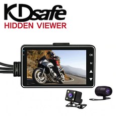 KDsafe 2채널 전후방 오토바이 블랙박스, 2채널 블랙박스(메모리미포함)