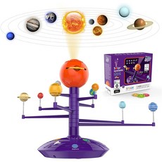 [탑브라이트] 말하는 태양계 행성 프로젝터 (한국어/영어) Science Can Solar System Talking Astronomy Solar System Model
