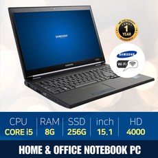 삼성 센스 NT301V5A i5 2세대 15.6 LED SSD256G 램8G 윈10 HD그래픽 중고노트북 사무 업무 인강 그래픽작업 최적화 노트북, WIN10 Home, 8GB, 256GB, 코어i5,