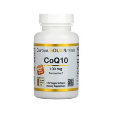 캘리포니아 골드 뉴트리션 코큐텐 CoQ10 타피오카100mg 120캡슐, 120정, 100mg, 3개