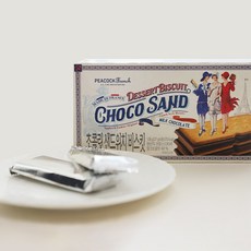 피코크 초콜릿 샌드위치 비스킷 쿠키 135g x 6개 대용량