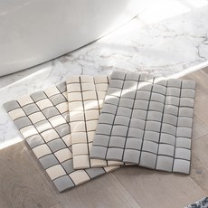 포유 프리미엄 일본 SOVO 욕실 화장실 규조토 세라믹 발매트, SOVO 규조토 발매트(베이지), SOVO 규조토 발매트, 1개
