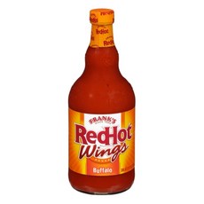 Frank's RedHot Buffalo Wings Sauce 미국 프랭크스 레드핫 버팔로 윙 소스 23oz 680ml 2병, 2개