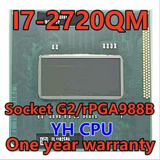 인텔 코어 i7-3612QM i7 SR0MQ 2.1 GHz 쿼드 8 스레드 CPU 프로세서 6M 35W 소켓 G2 / rPGA988B, 한개옵션0