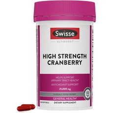 호주 Swisse 스위스 크랜베리 25000mg 100캡슐, 정제, 100정, 1개