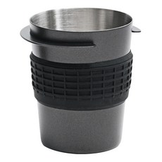 칼딘 안티 슬립 스테인리스 스텐 커피 포터필터 도징 컵, 58mm, B 블랙, 1개