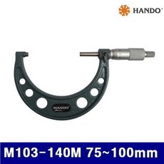 QWJ579923 라임마트 외경마이크로미터 75-100mm 한도 (1EA) M103-140M 104-0604 0.01mm KH201