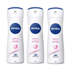 니베아 엑스트라 화이트 데오드란트 스프레이, 60ml, 10개