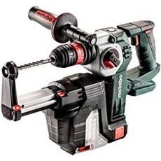 Metabo - 18V 1 Sds-Plus 브러시리스 회전식 망치 베어 w/ Hepa 진공 부착식