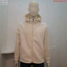 뱅뱅 공용 심플하고 가볍고 부드러운 폴라폴리스 후드집업 NUG702bc