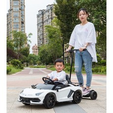 람보르기니 22년형 유아 어린이 전기자동차 전동차 디트로네 돐 선물 부모와 함께 탑승, 빨강