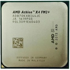 AMD Athlon X4 870K CPU는 4코어 4스레드 데스크탑 프로세서 3.9GHz 4M 95W 소켓 FM2+를 사용했습니다.
