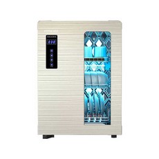 식기건조기 8인용 전기 인용 자외선 살균기 건조대 식기건조대, 68L 베이지