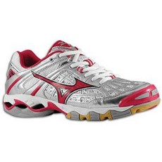 Mizuno 여성용 웨이브 라이트닝 5 배구화 그린 125468