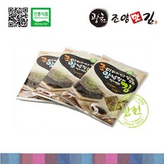 광천조양맛김 식탁김 도시락김 전장김 무조미김 김자반, 선택05_살짝구운 무조미김(재래)10봉지, 1박스, 15g