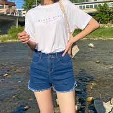 스판청반바지