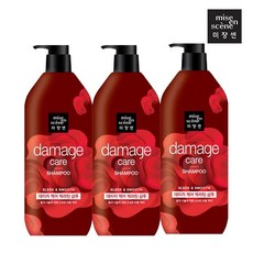 [무료배송]미쟝센 데미지케어 케라틴 대용량 샴푸 1500ml, 3개