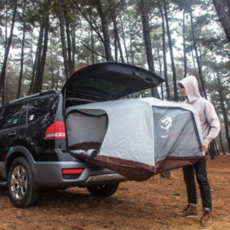 [Nabiplaza] 울프라운치 SUV 차박텐트 캠핑 차안 이너텐트 / 차박텐트 차량용텐트, L, 블루