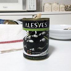알레스베스 블랙올리브 홀390g, 1캔