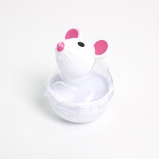 슈글링 고양이 간식찾기 노즈워크 오뚜기 쥐돌이 장난감, 1개, 화이트