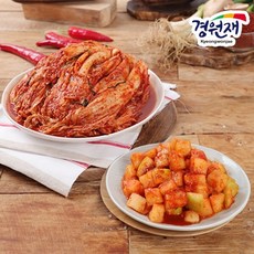 경원재 [경원재] 진미령의 국내산 농산물로 만든 포기김치 5kg + 깍두기 3Kg, 1세트