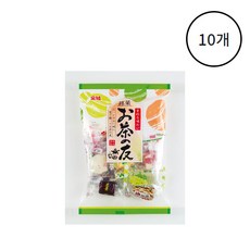 킨조제과 차와함께(과일 젤리 양갱 웨하스 샌드), 10개, 125g
