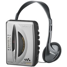 Sony WM-FX195 Walkman AM / FM Stereo Cassette Player w Sony WM-FX195 워크맨 AM/FM 스테레오 카세트 플레이어 자동 종료 기, Silver