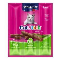 비타크래프트 캣 스틱 간식 3p, 치킨그라스, 18g, 20개