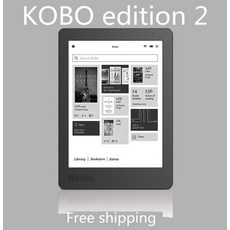 이북 리더기 전자책 ebook 단말기 Kobo Aura Edition 2 전자 책 리더 Carta e-ink 6 인치 해상도 1024x758 라이트 212 ppi WiFi 4GB