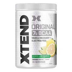 Scivation 싸이베이션 (LA직배) BCAA 파우더 엑스텐드 Xtend 오리지널 레몬 라임 30서빙, 1개, 1개