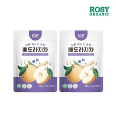 로지오가닉 처음 마시는 순한 배도라지차 2봉 30개, 22.5g, 2개