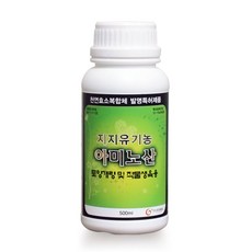지지테크 천연효소 도축혈액 발효 동물성 지지유기농아미노산 액비 영양제 500ML 드론방제 가능