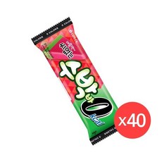 롯데빙과무배 씨없는 수박바 0칼로리 40개