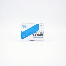 한국 롱니들 일회용 주사침 주사바늘 롱침 100개 니들박스 채혈용 주사용품, 옵션2 23G 10cm박스 100개