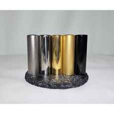 티타늄 15mm 인감도장 법인도장 회사도장 수제인감도장 전역선물도장, 유광블랙, 1개
