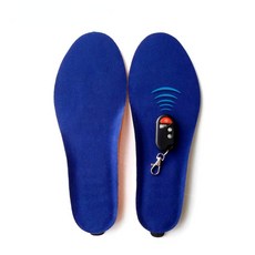 USB 가열 깔창 전기 군대 군화 발을 따뜻하게 남녀 공용 신발 풋 워머 양말 패드 겨울 야외 스포츠 온열, 41-46, blue