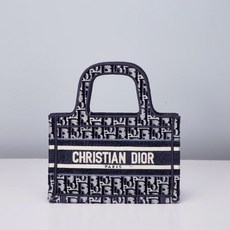 (디올.DO) 북 토트 에코 백 네이비 22.5cm 93360