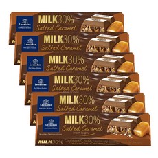 레오니다스 밀크 초콜릿 30% 솔티드 카라멜 50g x 6팩 레오디나스 벨기에 Leonidas Milk Salted Caramel