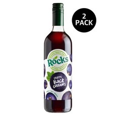 록크 블랙 커런트 스쿼시 Rocks Blackcurrant Squash, 2개, 740ml