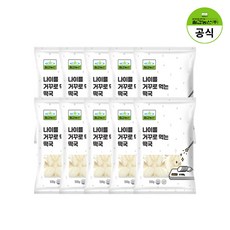 칠갑농산 나이를 거꾸로먹는 떡국 500g x 10개, 단품