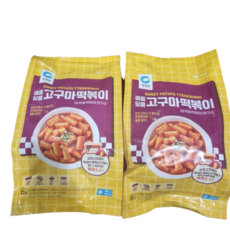 청정원 매콤달콤 고구마 떡볶이 (6인분) 아이스박스 아이스팩포장 /코스트코