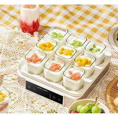 요거트 기계 낫또 발효기 소형 막걸리 만들기 항온, 요거트 메이커+보온 커버