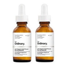 THE ORDINARY The Ordinary 100% 유기농 로즈 힙 오일 1oz(30ml)x2, 1개