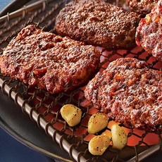[피코크] 육즙이 살아있는 직화풍미 떡갈비 450g x 4봉, 4개