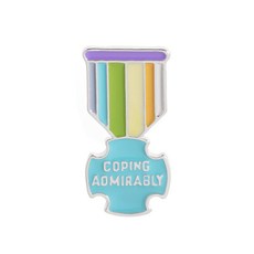 캐릭터 브로치 꼬마 너구리 공룡 별 기호 coping aomirably