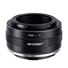 K&F Concept 렌즈 마운트 어댑터 TAM-L 매뉴얼 포커스, 01 Black_01 Leica L 마운트, 1개