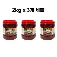 초원 냉면비빔장 2kg 세트, 3개