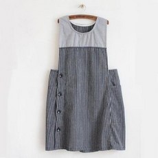 그레이하트 다용도 소품 스타일로 넉넉한 4만원대 선물 사이즈의 앞치마 그레이 E-1682930, 1개, 그레이